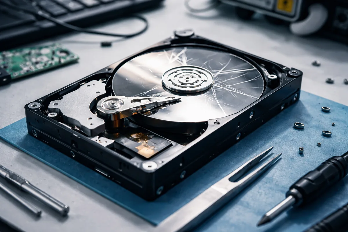Peut-on récupérer des données sur un disque dur endommagé